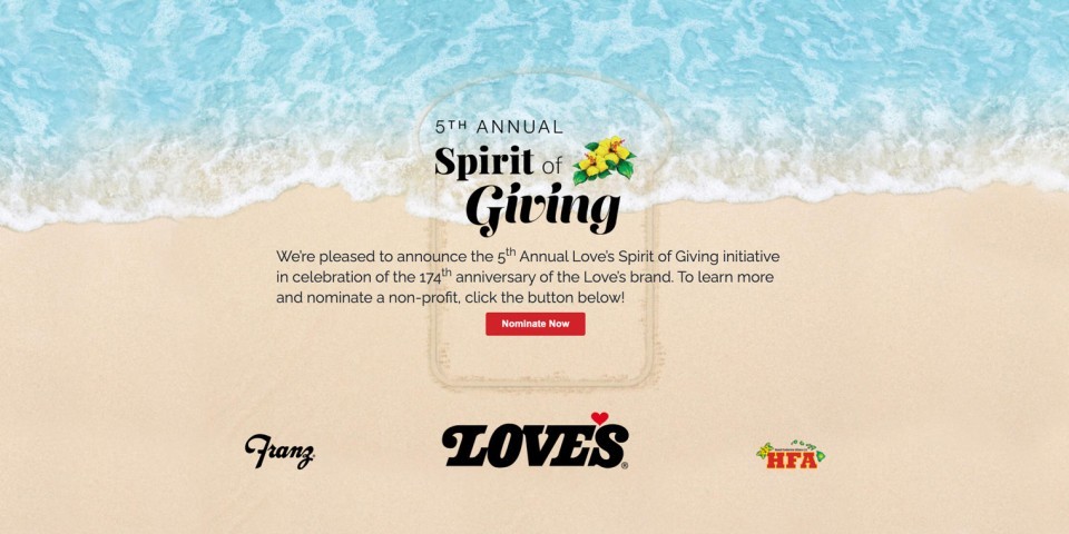 Nominate Ho’ola Na Pua for Love’s 5th Annual Spirit of Giving